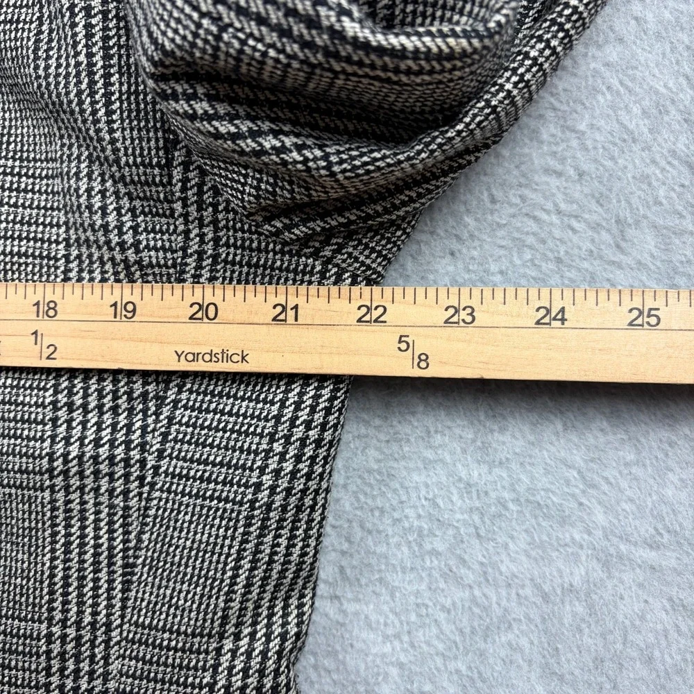 Vintage Polo Ralph Lauren Blazer Mens 42L Gray Glen Plaid Wool Silk USA 90s